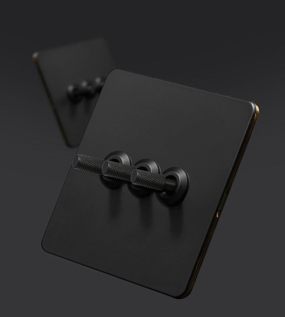 Elegant Black & Black Toggle Range