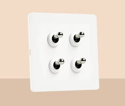 Bastille - White with Silver Toggle