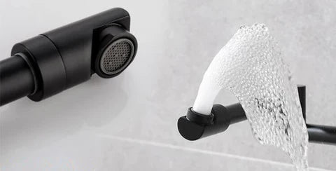 Matt Black Kitchen Mixer With Hand Shower #20203