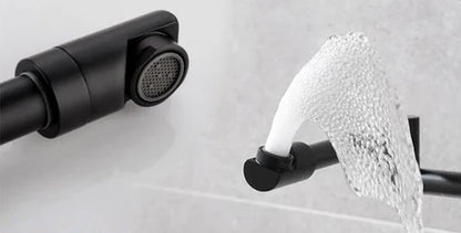 Matt Black Kitchen Mixer With Hand Shower #20203