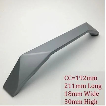 Matt Silver Cupboard Handle #19013