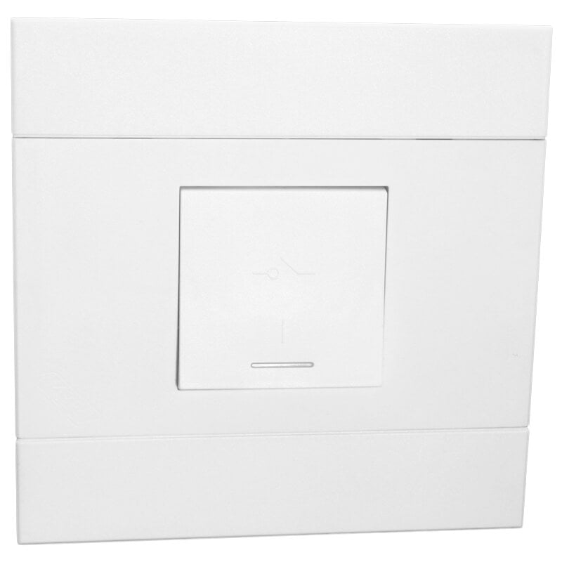 60A Double Pole Isolator - White