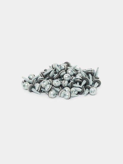 WoodUpp Aluwood | Backside Screw 4.8x19 w. Ø10 washer TX20 - 100 pcs