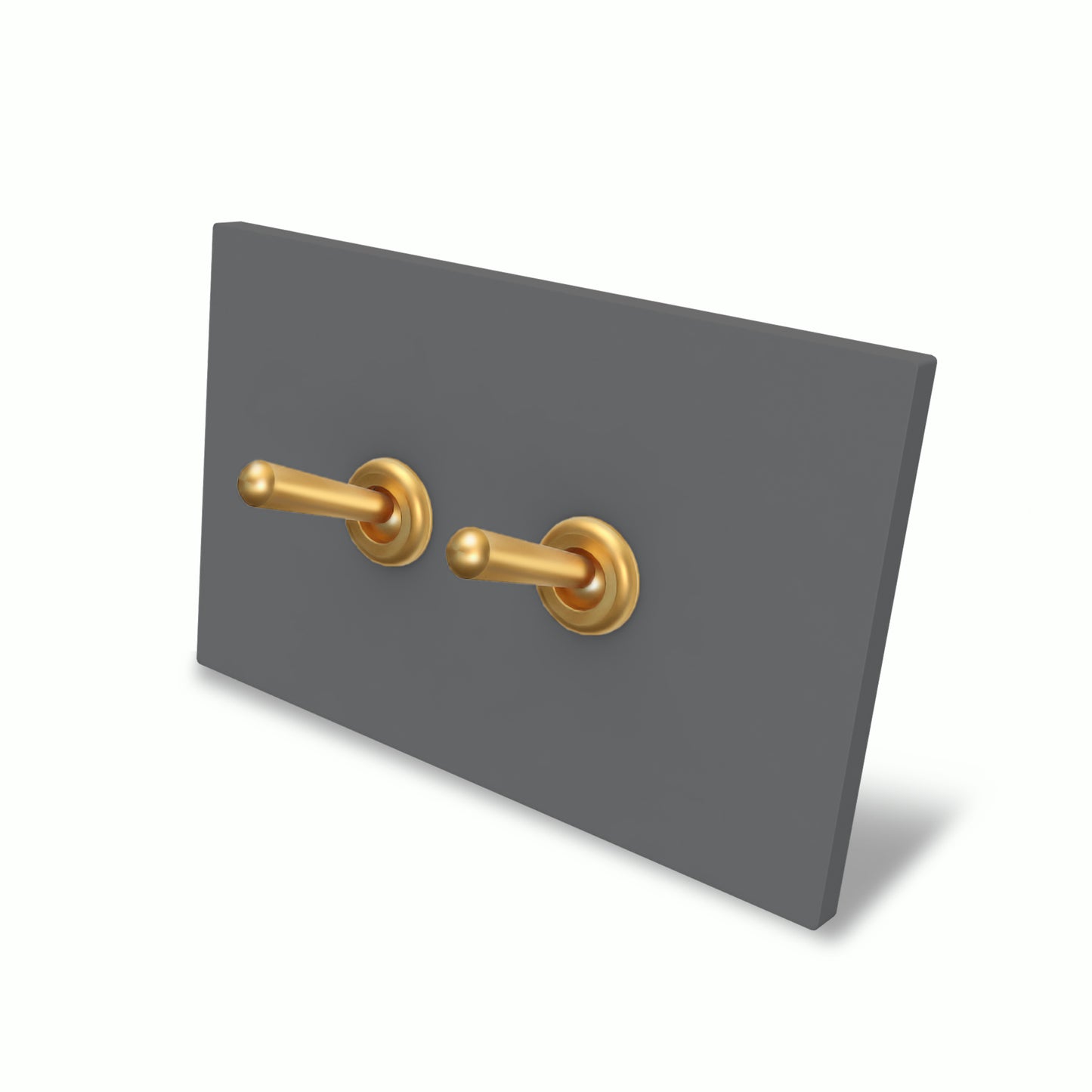 Cape Toggle - Grey with Gold Toggle