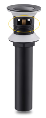 Oil Rubbed Black Basin/Bathtub Pop Up #20199