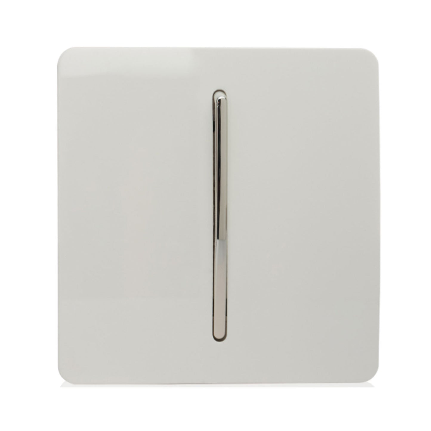 Trendi White -  1 Lever - 2 Way - Artistic Modern 10 Amp Rocker Light Switch