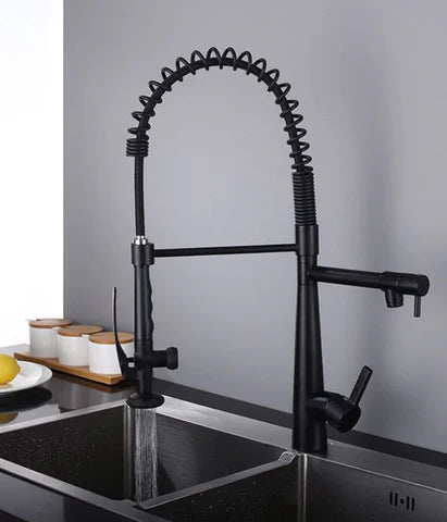 Black Dual Kitchen Mixer #201843