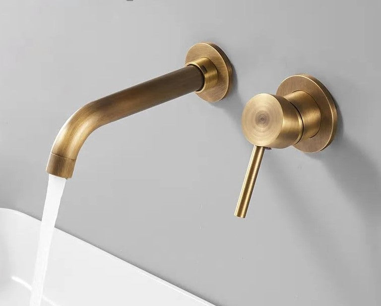 Brass Modern Basin Mixer