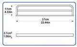 Brass Modern Double Towel Rail #201940
