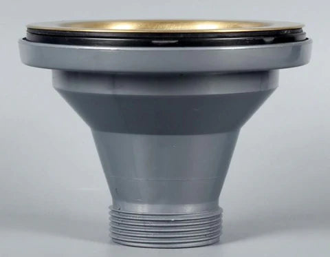 Brushed Gold Kitchen Waste #201851