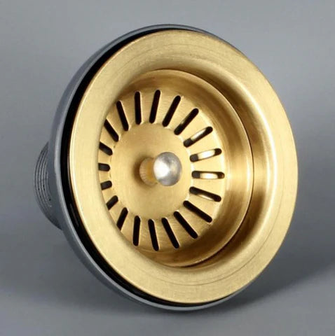 Brushed Gold Kitchen Waste #201851