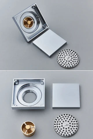 Chrome Shower Trap #202359