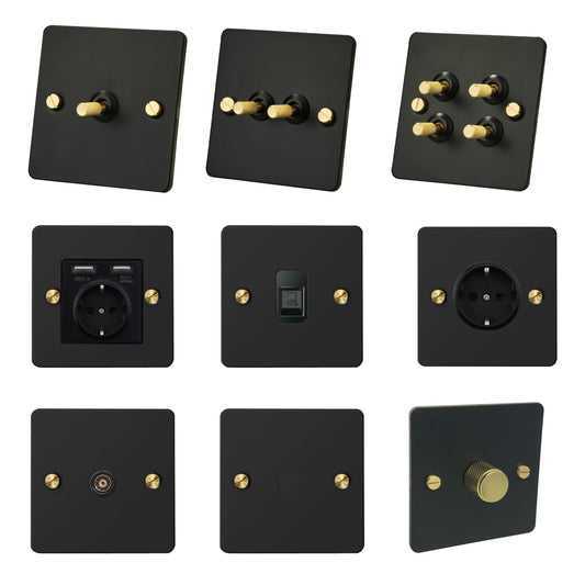 Black and Gold - Detailed Toggle Range