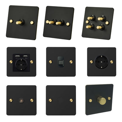 Black and Gold - Detailed Toggle Range