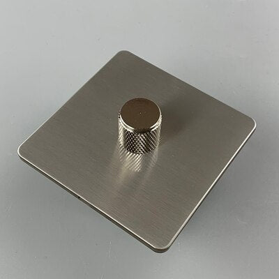 Elegant Range - Silver Toggle Light Switch