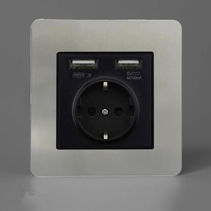 Elegant Range - Silver Toggle Light Switch