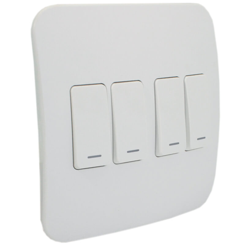 Four Lever Light Switch