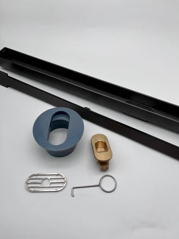 Gun Metal Floor Drain 60cm #202415