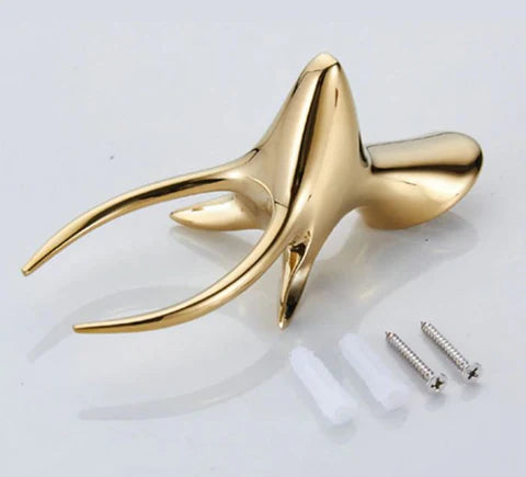 Gold Deer Robe Hook #201852