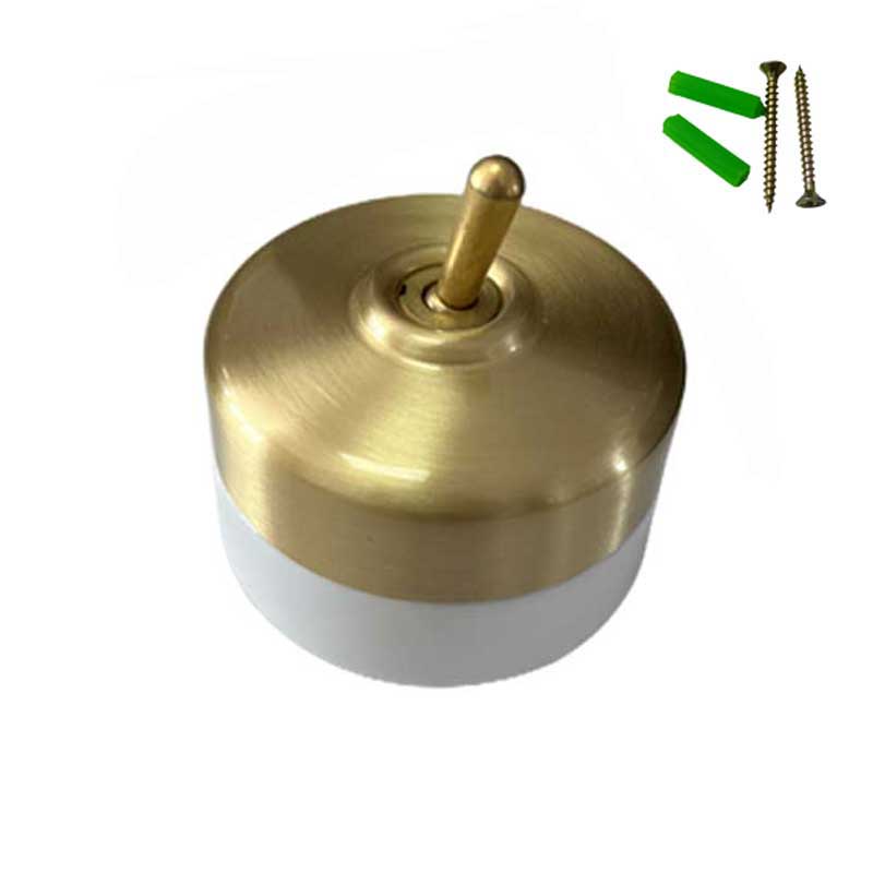 The Vintage Brass Dome - 1 Lever - 1 Way