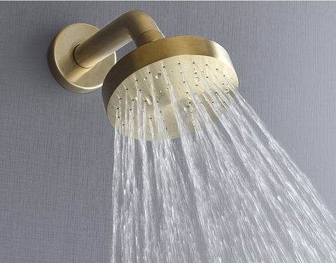 Brushed Gold Shower Mixer #202346