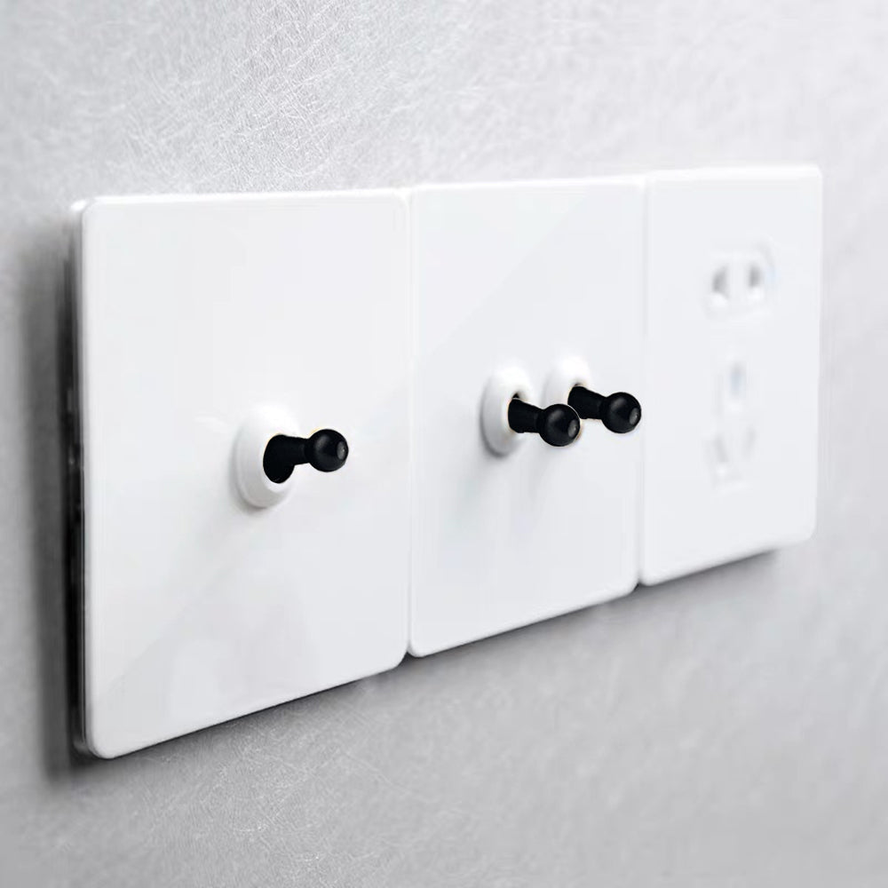 White with Black toggle - Bastille Toggle Range