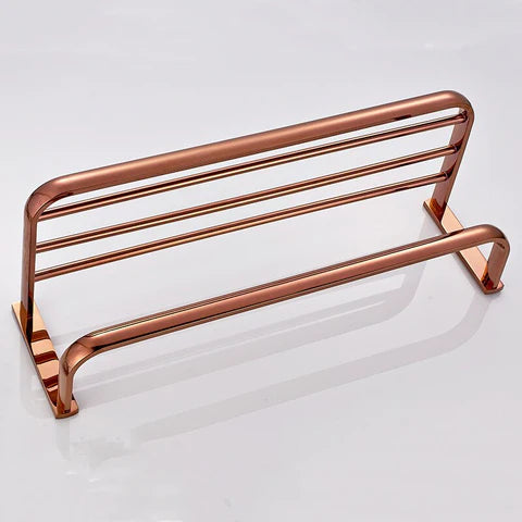 Rose Gold Modern Towel Rack and Rail #201920