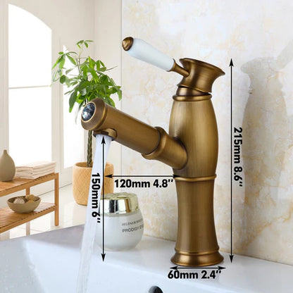 Brass Pull Out Basin Mixer #202437