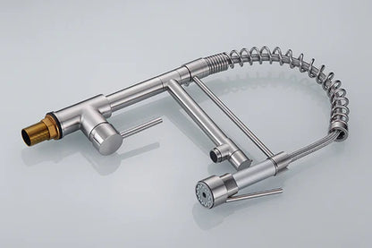 Brushed Nickel Dual Kitchen Mixer #201771