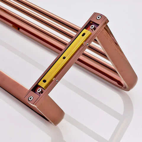 Rose Gold Modern Towel Rack and Rail #201920