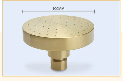 Brushed Gold Shower Mixer #202346