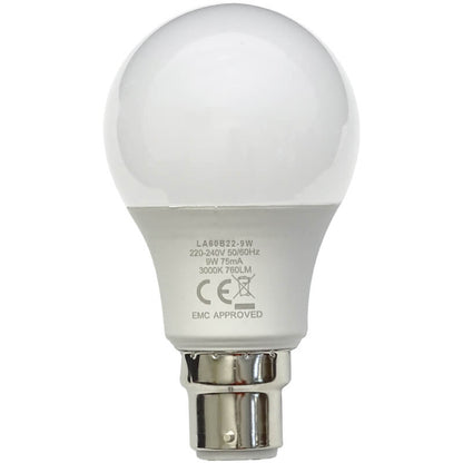 9W LED B22 Lamps