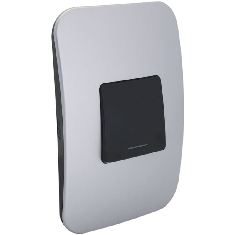 One Lever Light Switch - Silver