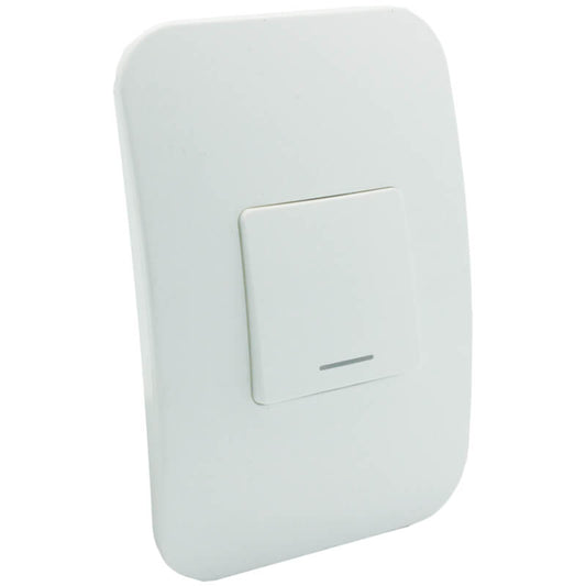 One Lever Light Switch - White