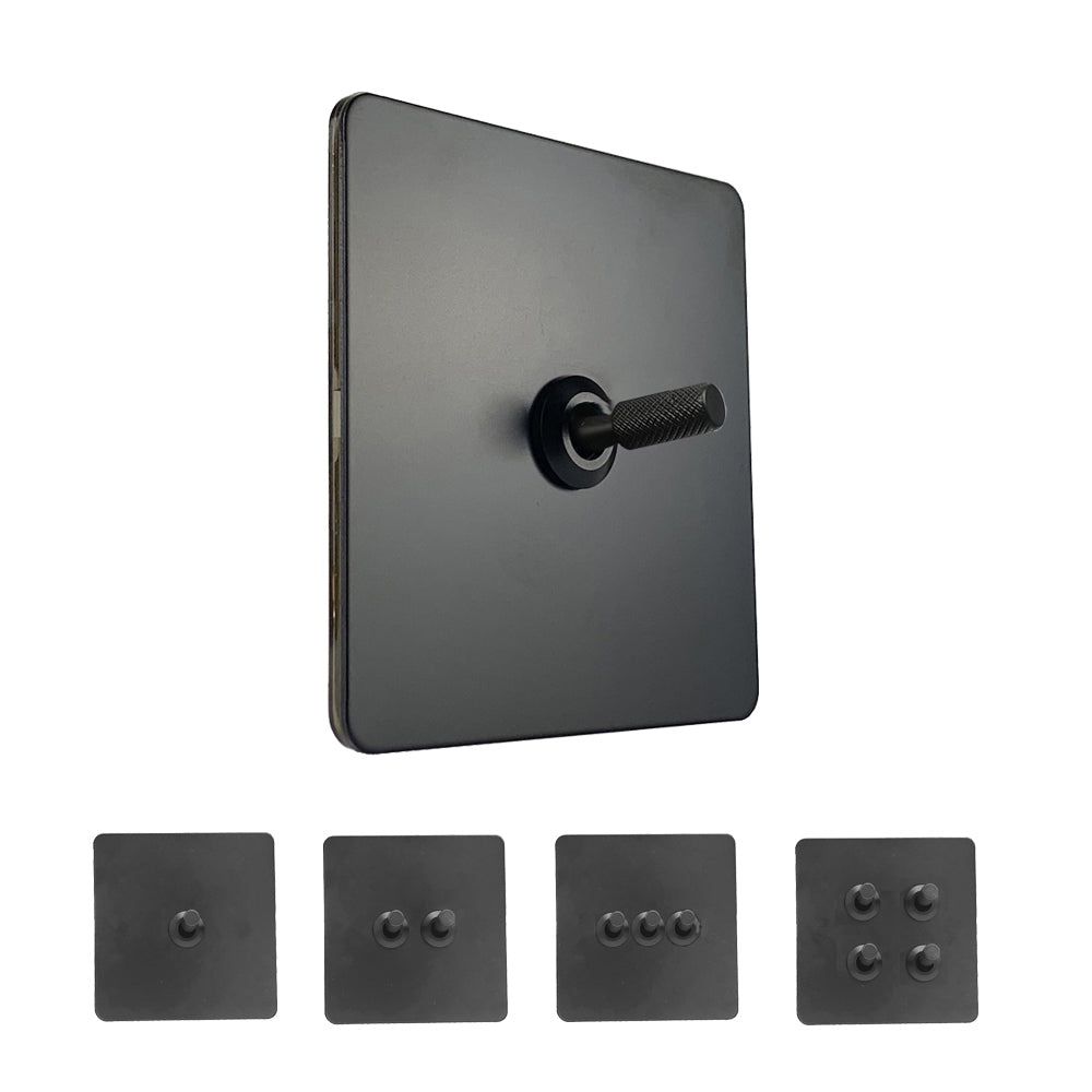 Elegant Black & Black Toggle Range