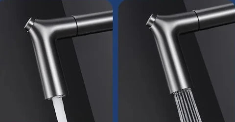 Modern Gunmetal Kitchen Mixer #202426