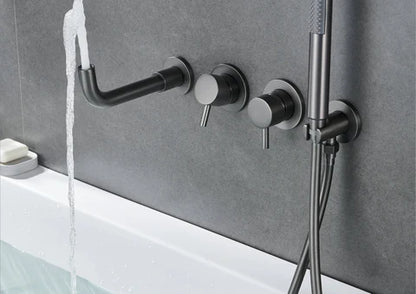 Gunmetal Grey Bath Mixer #202420