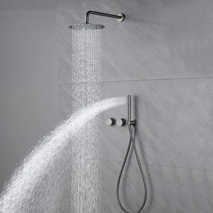 Gunmetal Grey Concealed Shower Mixer #202421