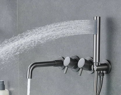 Gunmetal Grey Bath Mixer #202420