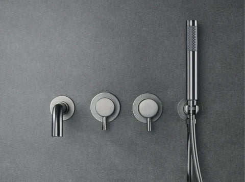 Gunmetal Grey Bath Mixer #202420