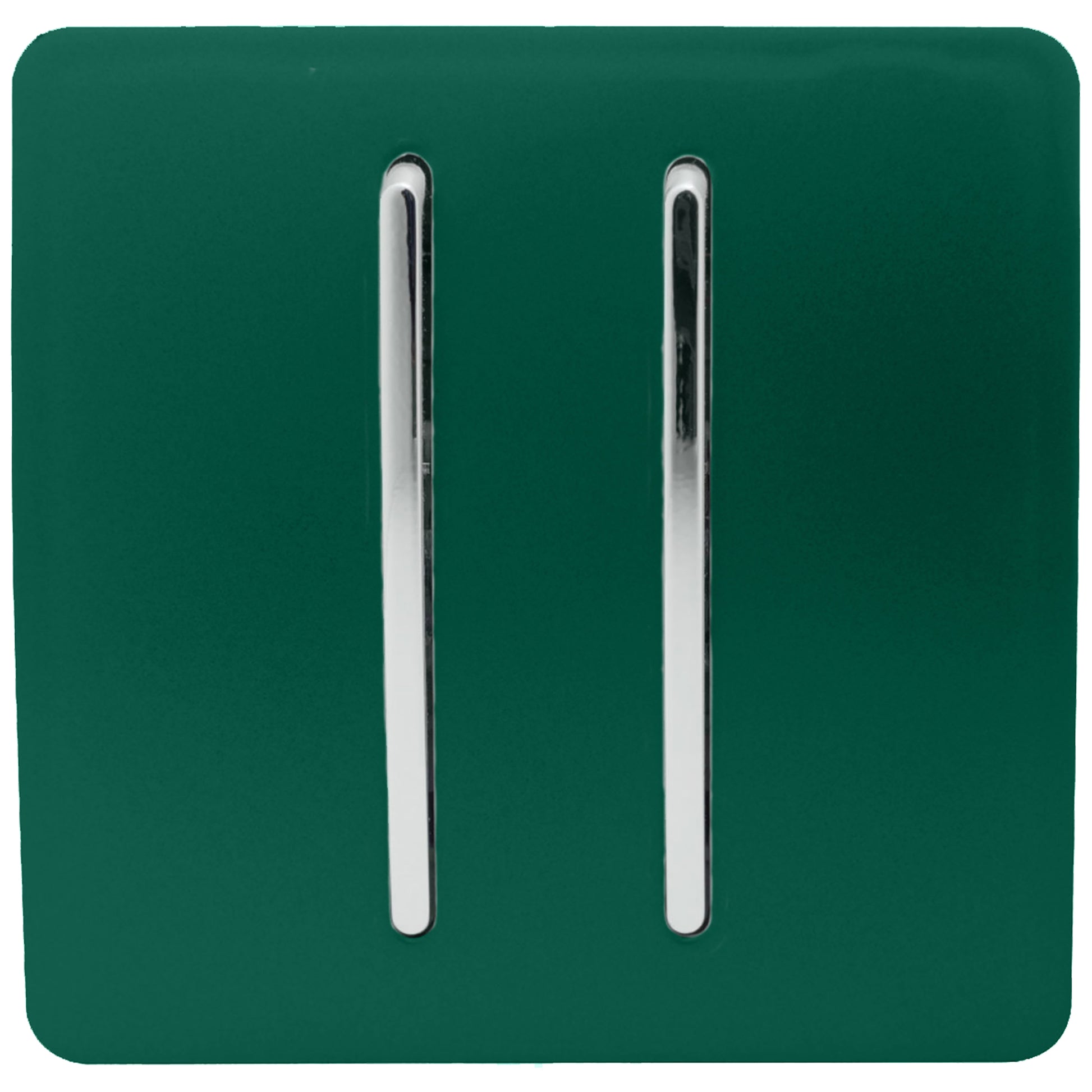 Trendi Dark Green - 2 Lever - 2 Way - Artistic Modern 10 Amp Rocker Li ...