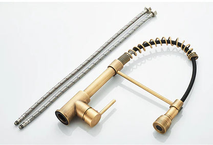 Brass Kitchen Spring Mixer #202352