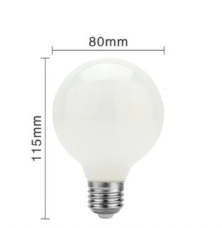 LED Milky Glass Edison Bulb - Warm White LED Lamp