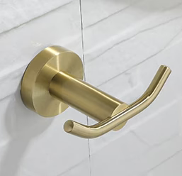 Brushed Gold Modern Robe Hook #20110