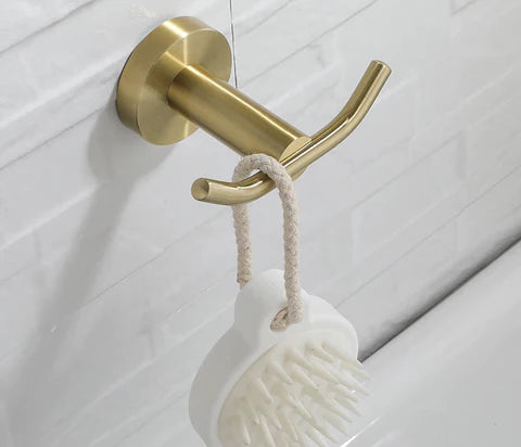 Brushed Gold Modern Robe Hook #20110