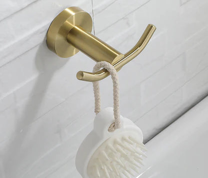 Brushed Gold Modern Robe Hook #20110