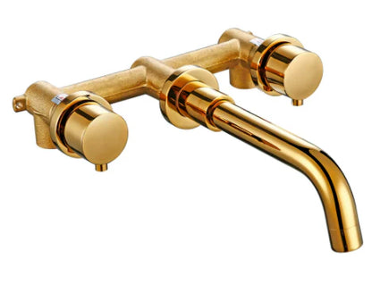 Gold Modern Wall Mount Mixer #20112