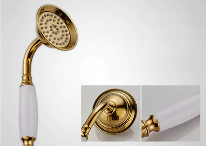 Gold Shower with Hand Shower #20114