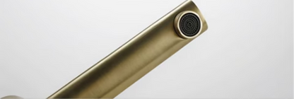 Brushed Gold Tall Basin Mixer #20121