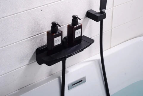 Modern Black Bath Mixer #20119